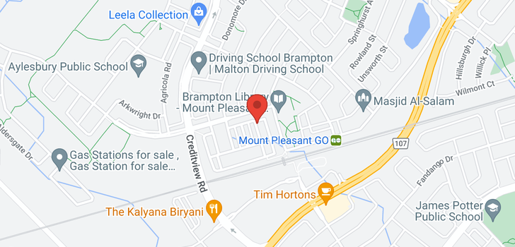 map of #209 -70 BAYCLIFFE CRES